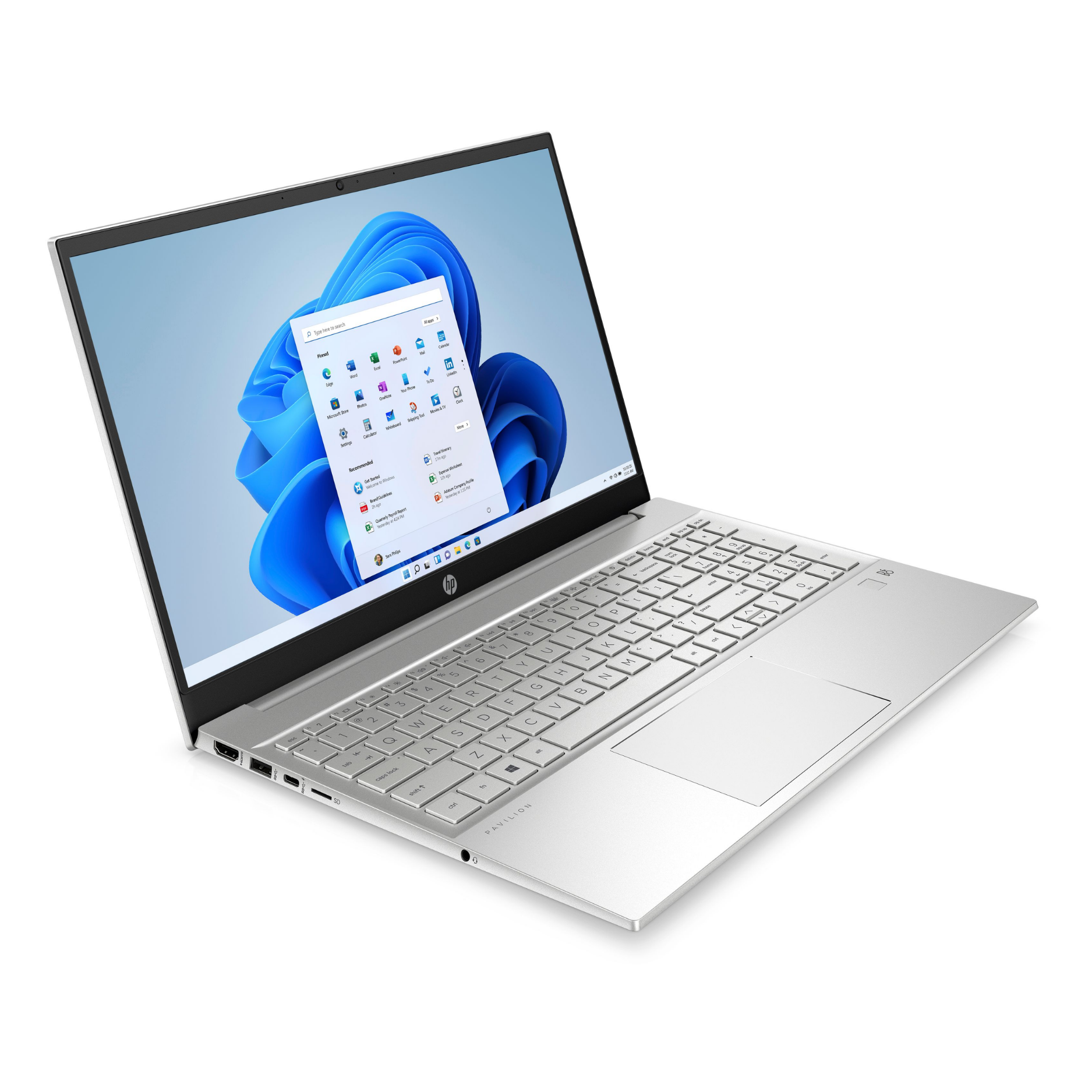 Laptop HP Pavilion 15-eg0501la Core i5-1135G7 8GB, SSD 512GB, 15.6", Windows 11 + Audífono y MousePad HyperX (6R3R7LA)