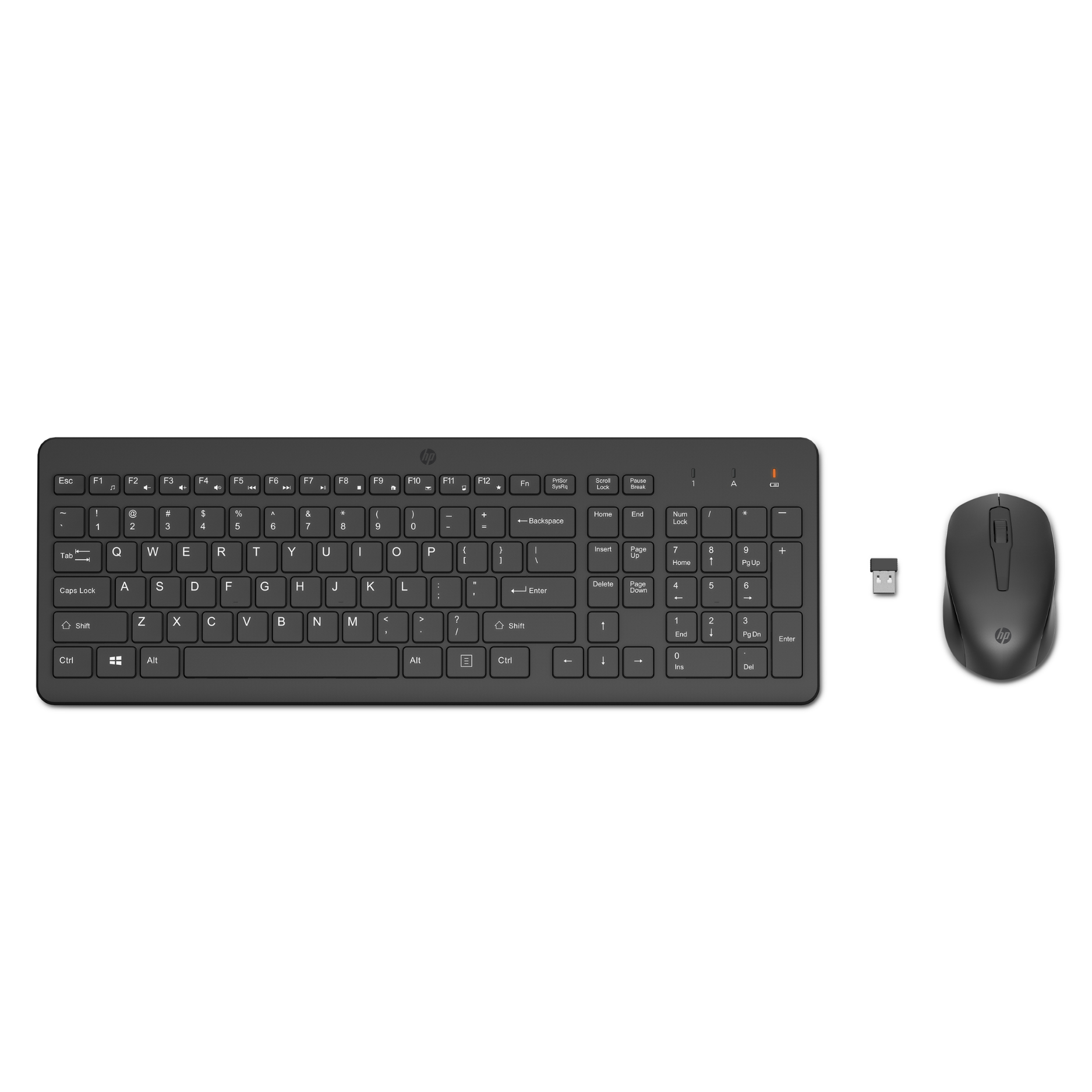 Kit Teclado y Mouse Inalámbrico Hp 330 Negro (2V9E6AA)