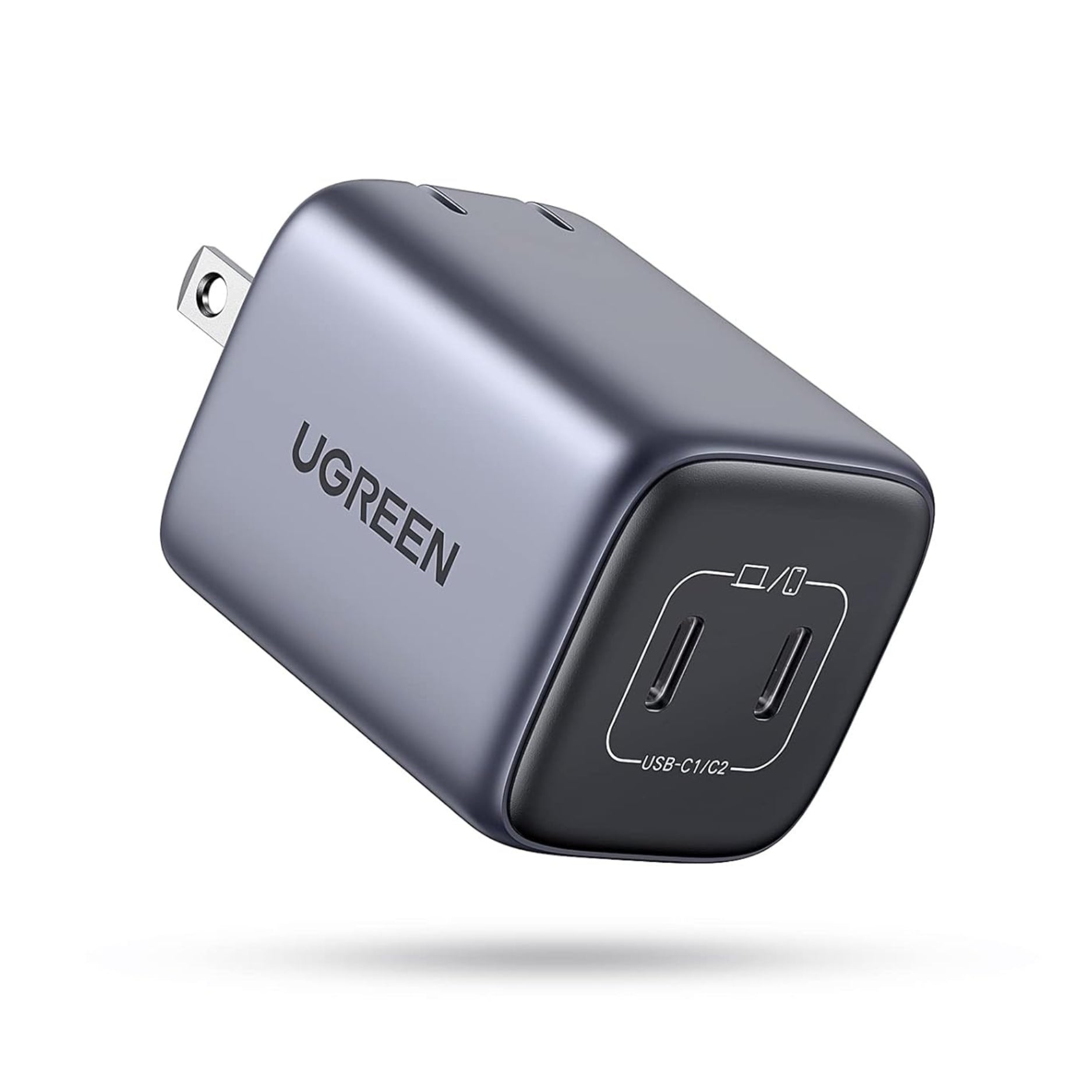 UGREEN Cargador USB-C 45W Carga Rápida Nexode GaN para Samsung, iPhone, Xiomi (CD294 - 90572)