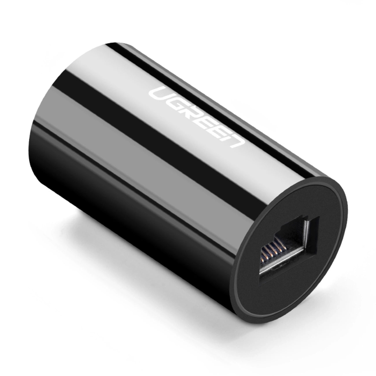 Acoplador de Red RJ45 Ethernet Cat5e Cat6 Ugreen NW116 Negro (30837)