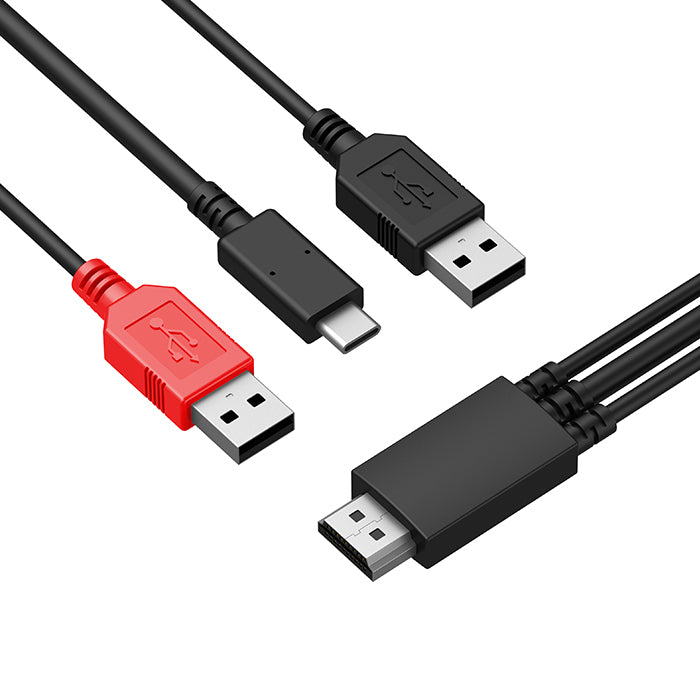 Cable XP-Pen 3 en 1 para Artist 12 Pro, Artist 13.3 Pro, Artist 15.6 Pro (SPE40)