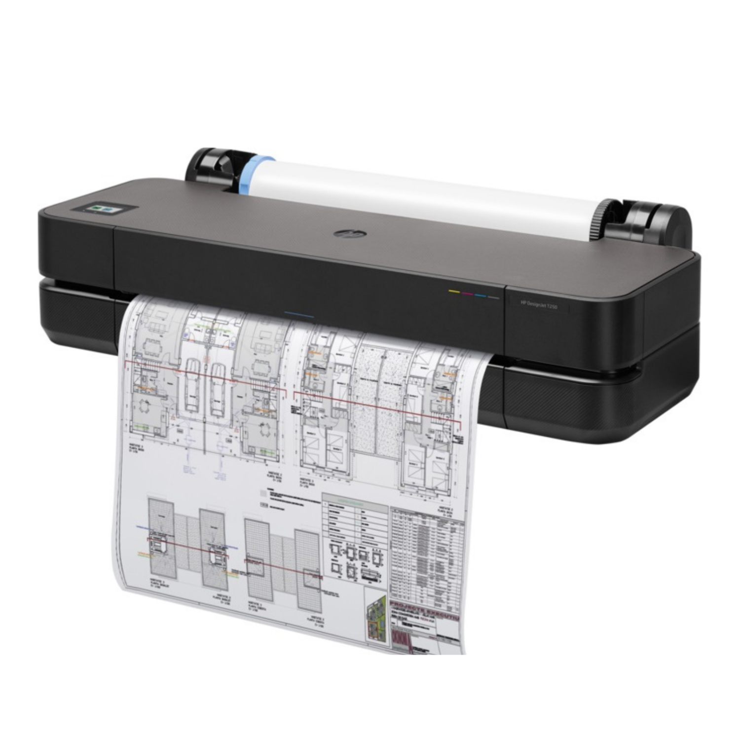 Impresora Plotter HP DesignJet T250 A1 Color de 24" Pulgadas y Wi-Fi, USB (5HB06A)