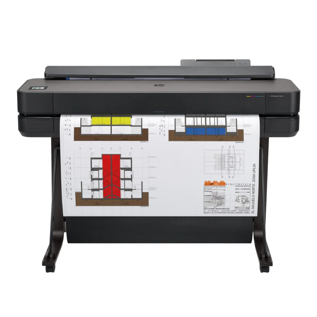 Impresora Plotter HP DesignJet T650 A0 de 36" Pulgadas (5HB10D)