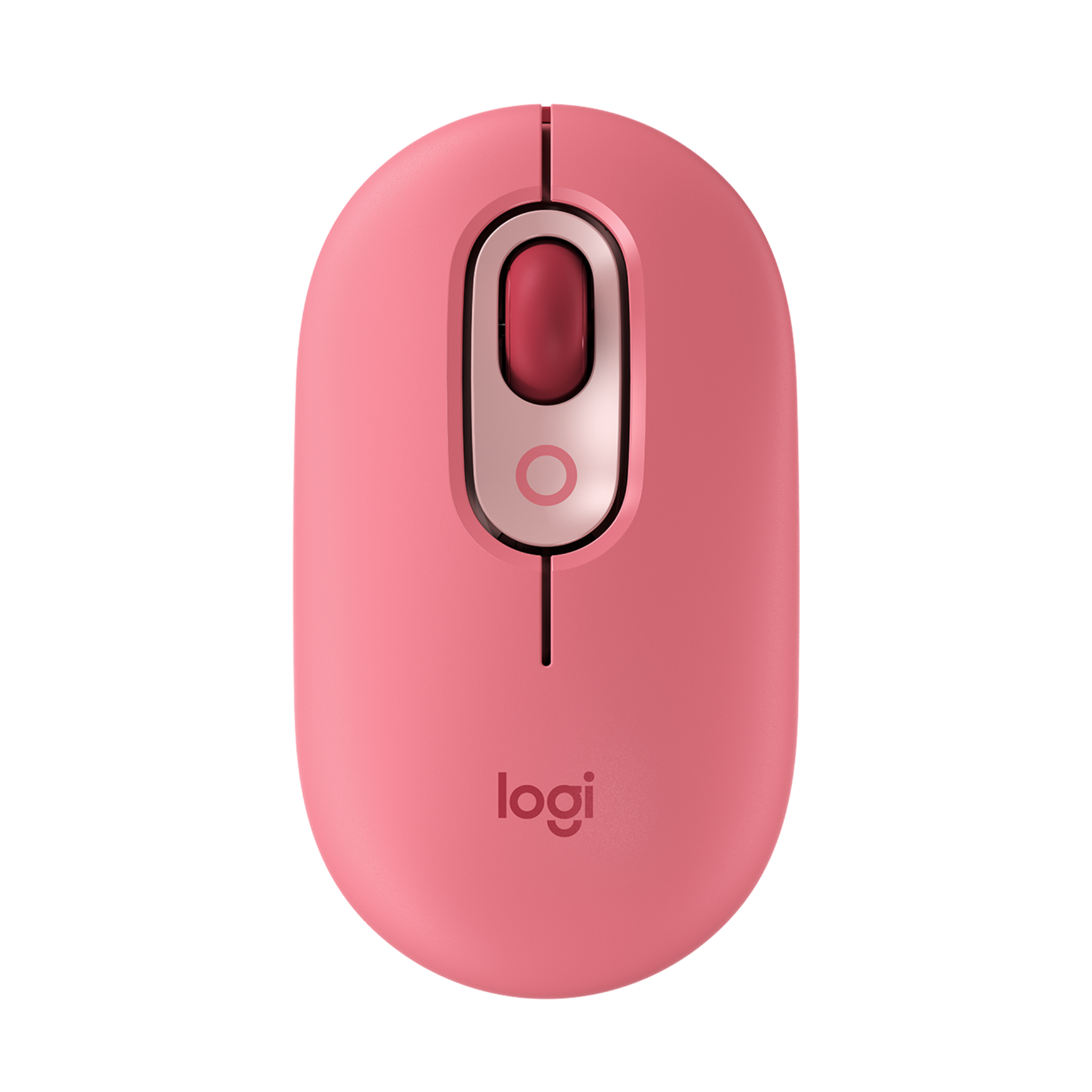 Mouse Bluetooth Logitech Pop Coral Rosa