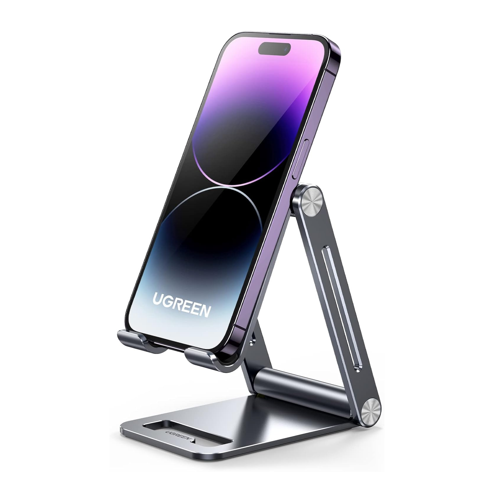 UGREEN Soporte Aluminio para Celular iPhone Samsung Xiomi Honor de 4 a 7.9 pulgadas