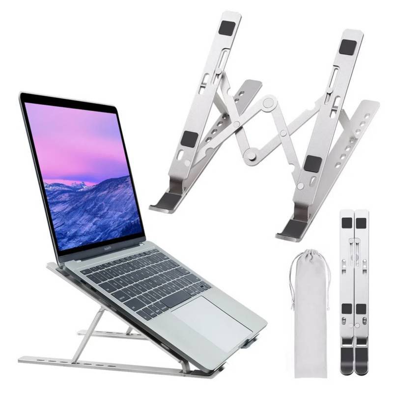 Soporte portátil de aluminio para laptop Enkore CS-22002