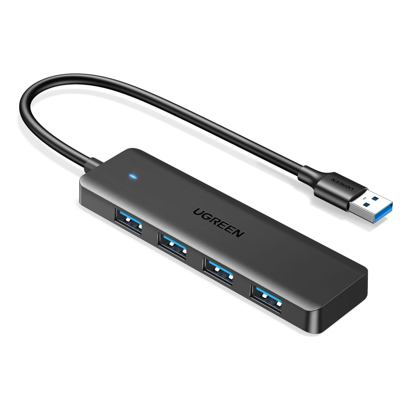 UGREEN Hub USB 4 Puertos USB 3.0 5 Gbps Negro (CM219 - 25851)