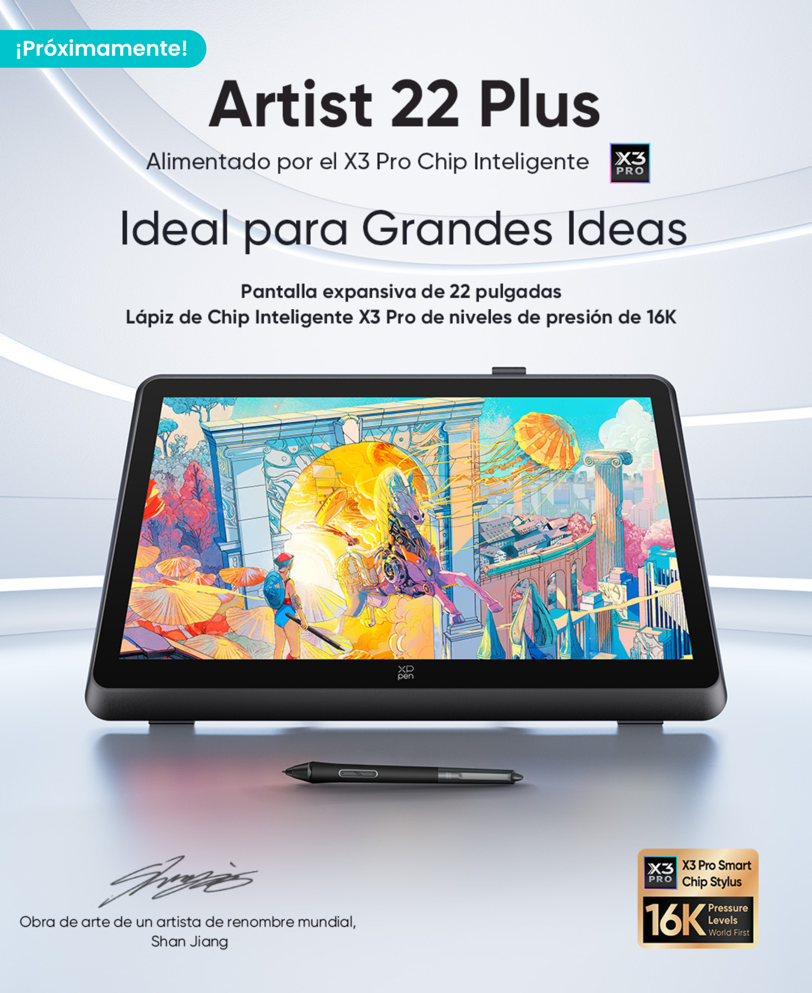 Artist 22 Plus Pantalla Gráfica