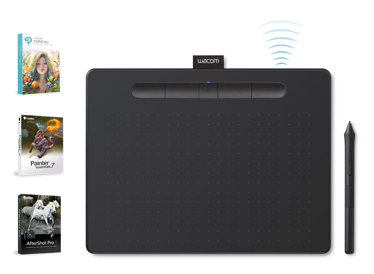 Tableta Gráfica Wacom Intuos Medium Bluetooth Black