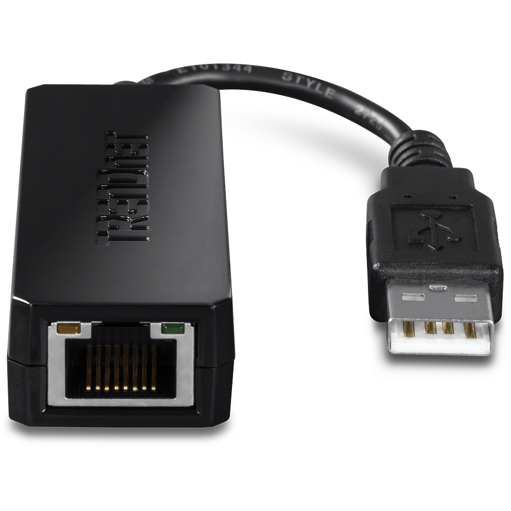 Adaptador USB 2.0 a RJ45 Ethernet 100Mbps TRENDnet TU2-ET100