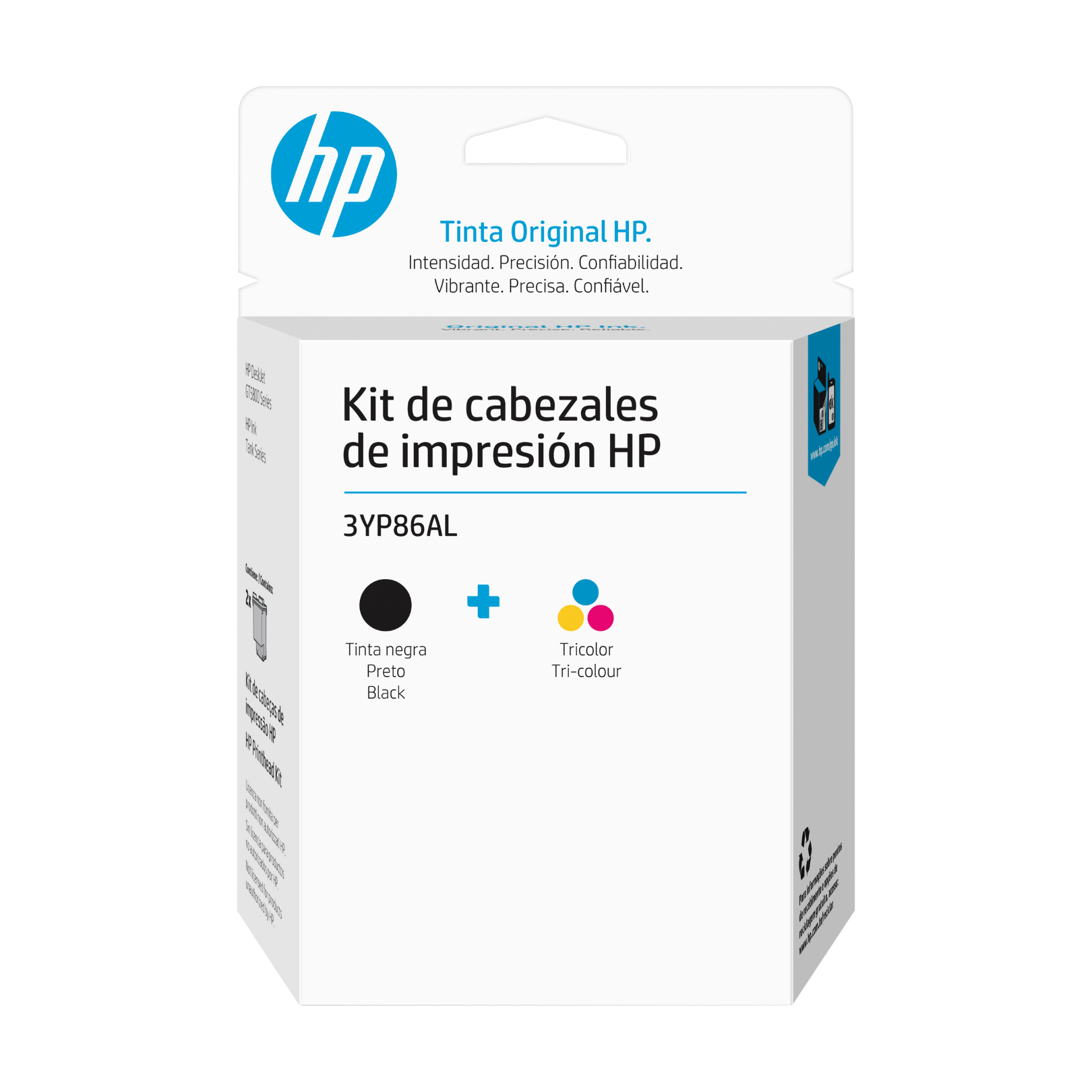 Kit de cabezal de impresión HP 3YP86AL Negro y Tricolor HP 315, 415, 5820, 5810