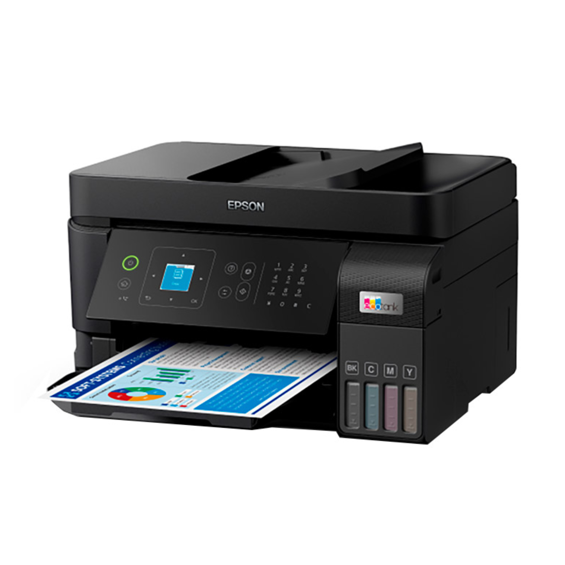 Impresora Multifuncional Epson EcoTank L5590 Wi-Fi, Sistema Continuo