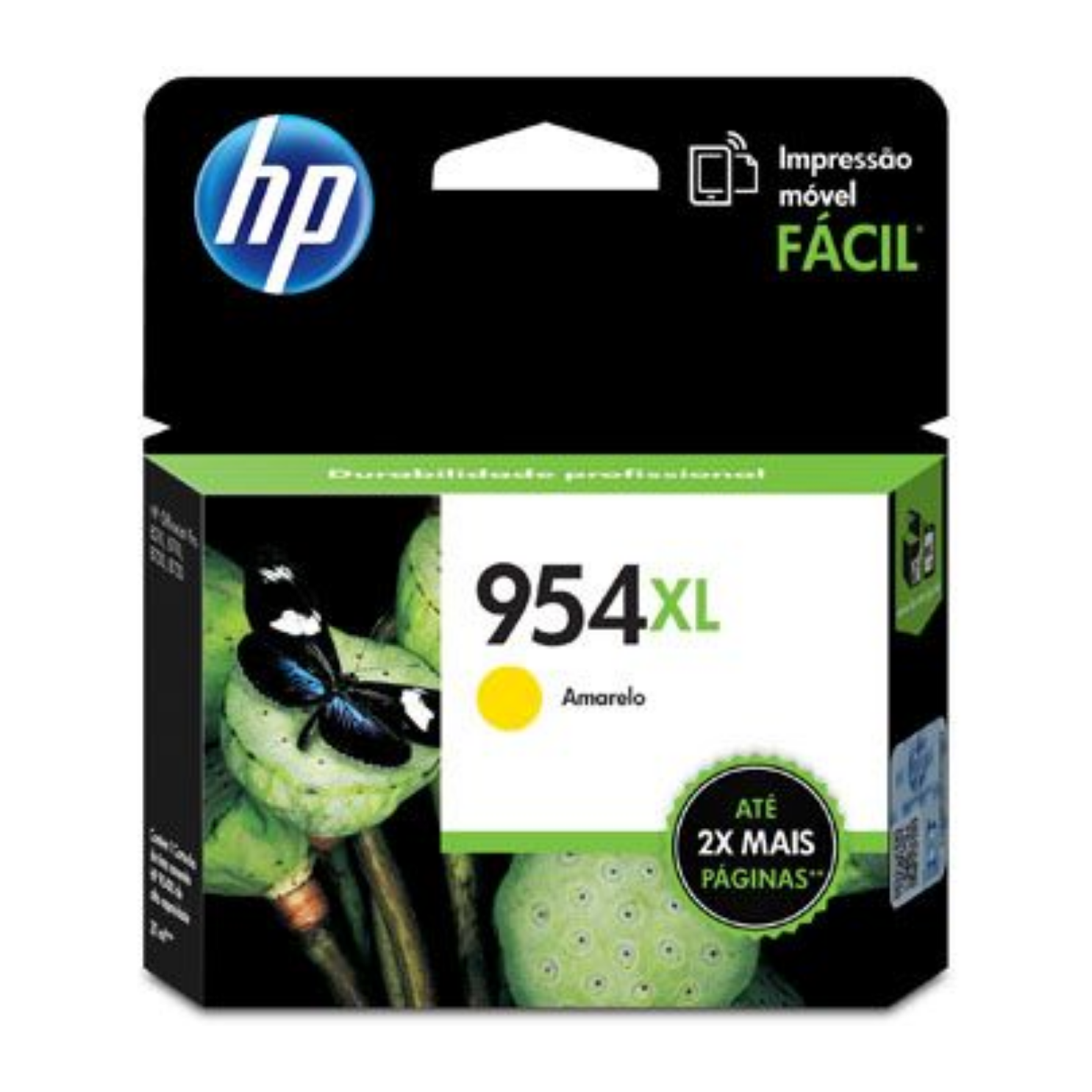 Cartucho de tinta HP 954XL Amarillo Original (L0S68AL) OfficeJet 7740, 8710, 1600 Pag.