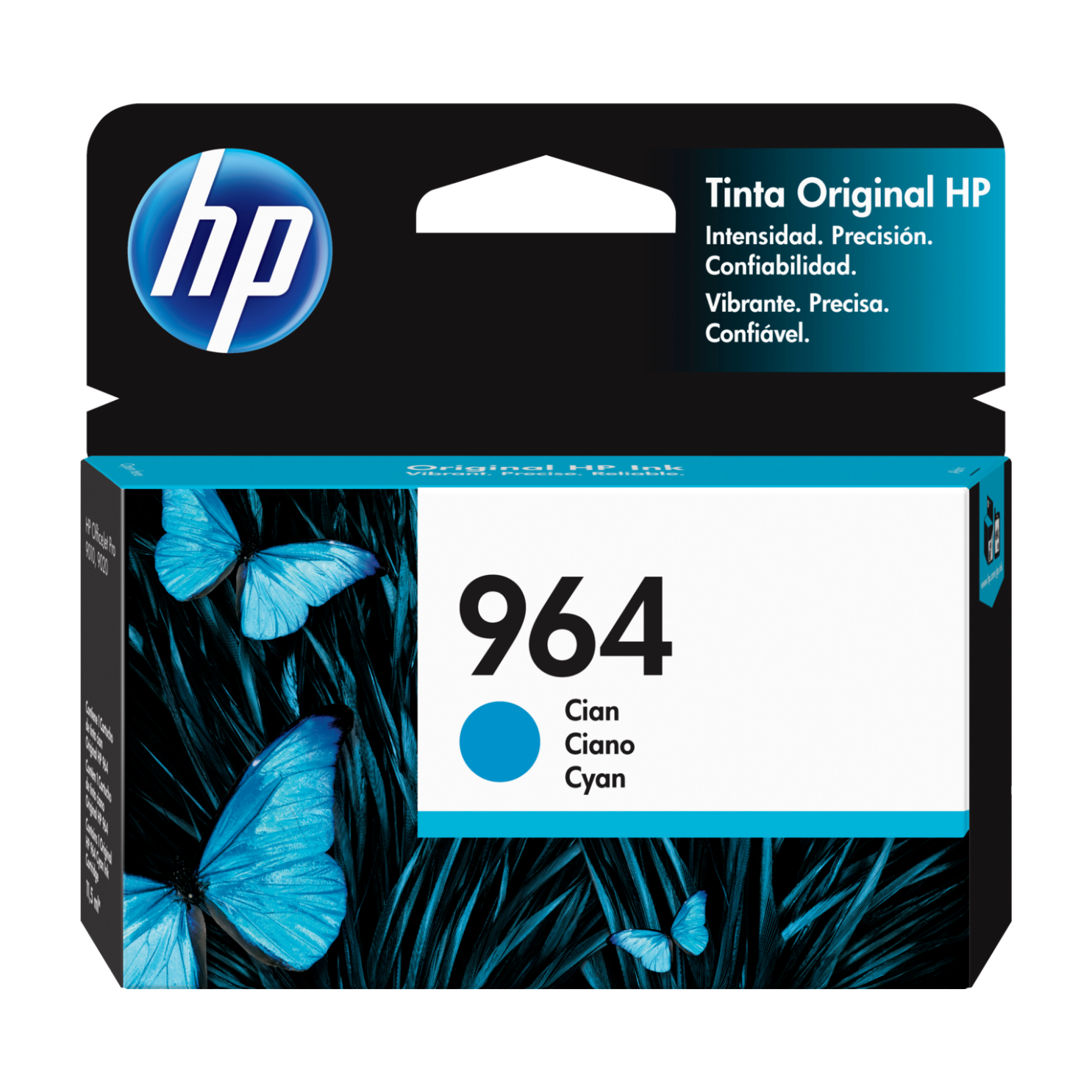 Cartucho de tinta HP 964 Cian (3JA50AL) OfficeJet 9010, 9020, 700 Pag.