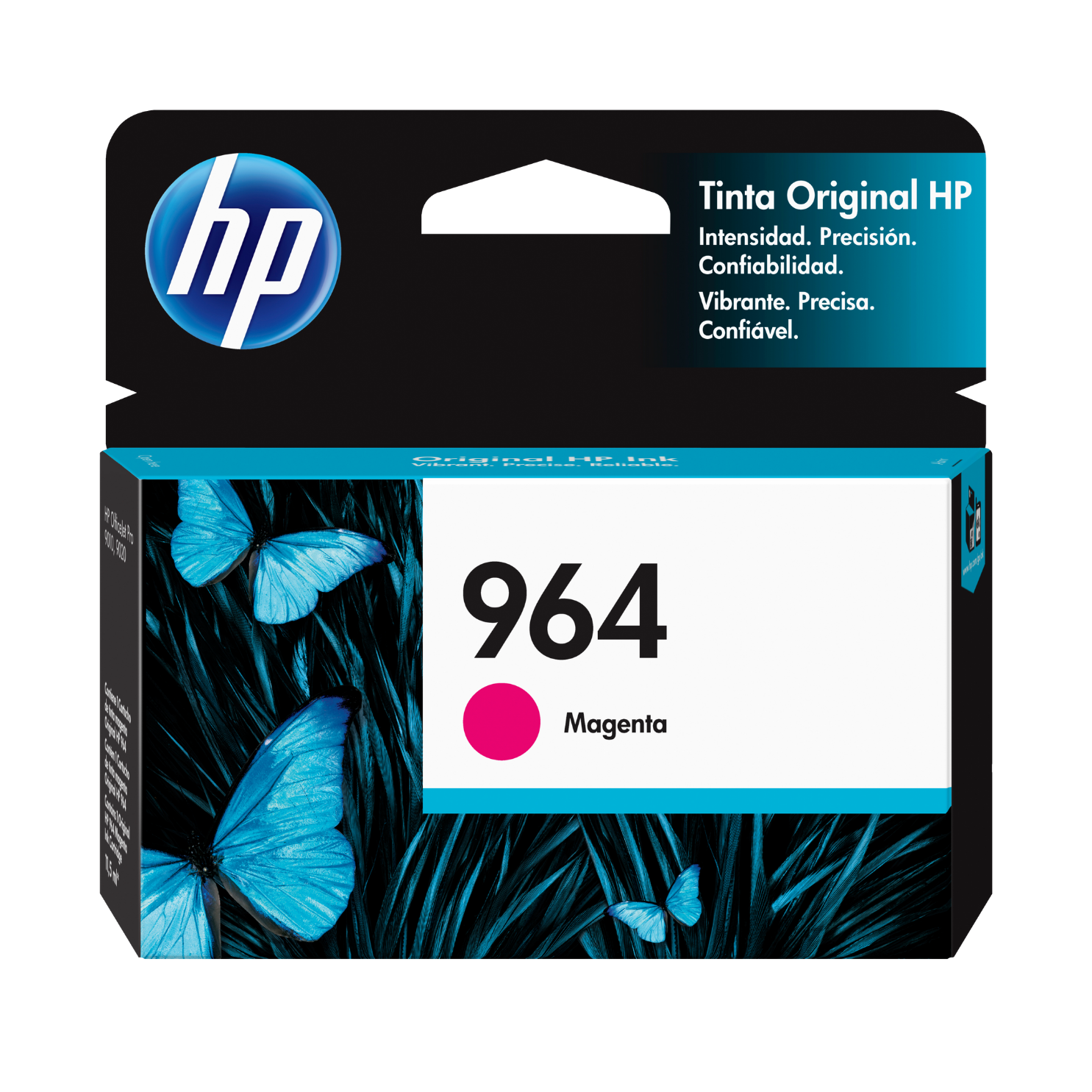Cartucho de tinta HP 964 Magenta Original (3JA51AL) OfficeJet 9010, 9020, 700 Pag.