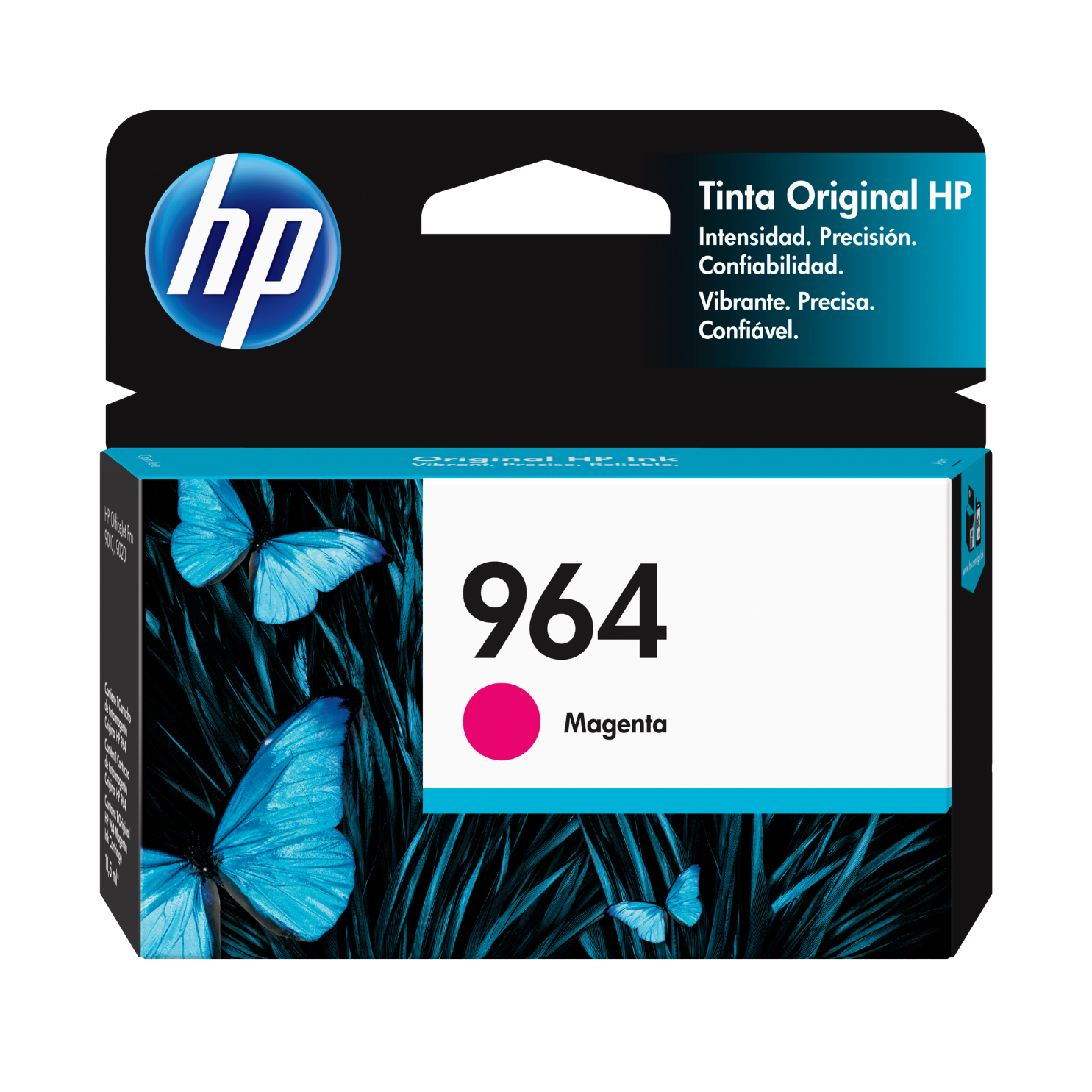 Cartucho de tinta HP 964 Magenta (3JA51AL) OfficeJet 9010, 9020, 700 Pag.