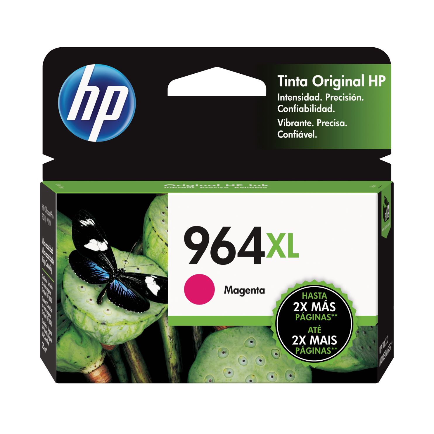 Cartucho de tinta HP 964XL Magenta (3JA55AL) OfficeJet 9010, 9020, 1600 Pag.