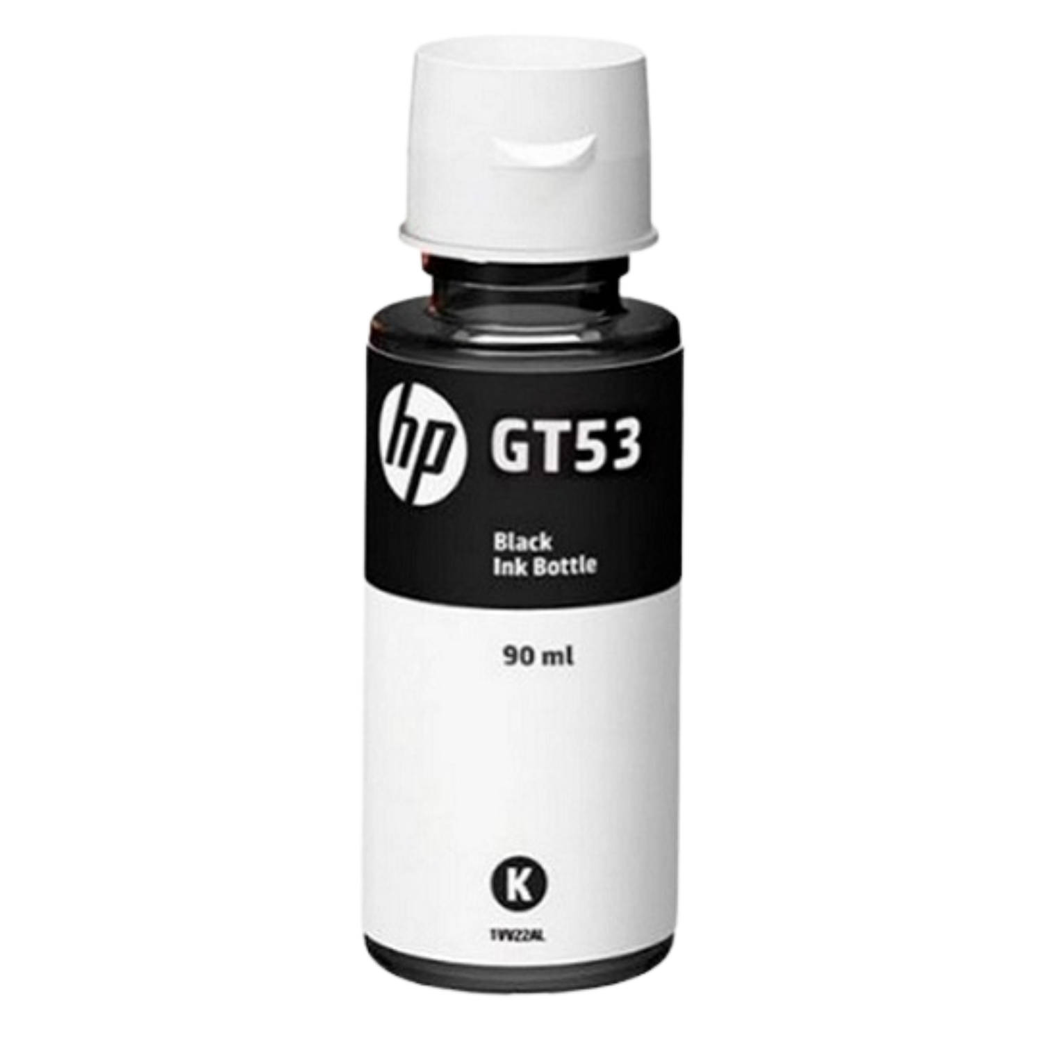 Botella de Tinta HP GT53 Negro Original (1VV22AL) 90ml