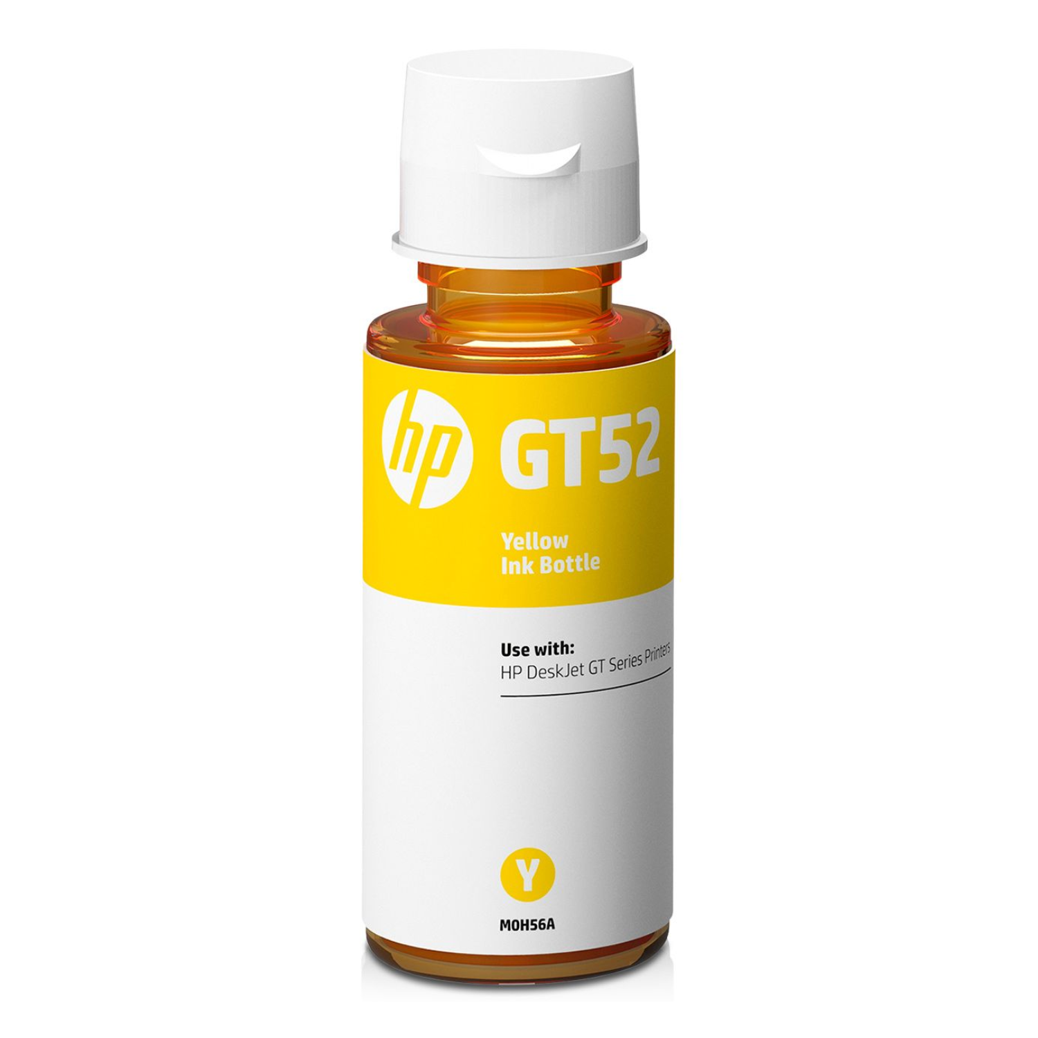 Botella de Tinta HP GT52 Amarilla Original (M0H56AL) 70ml