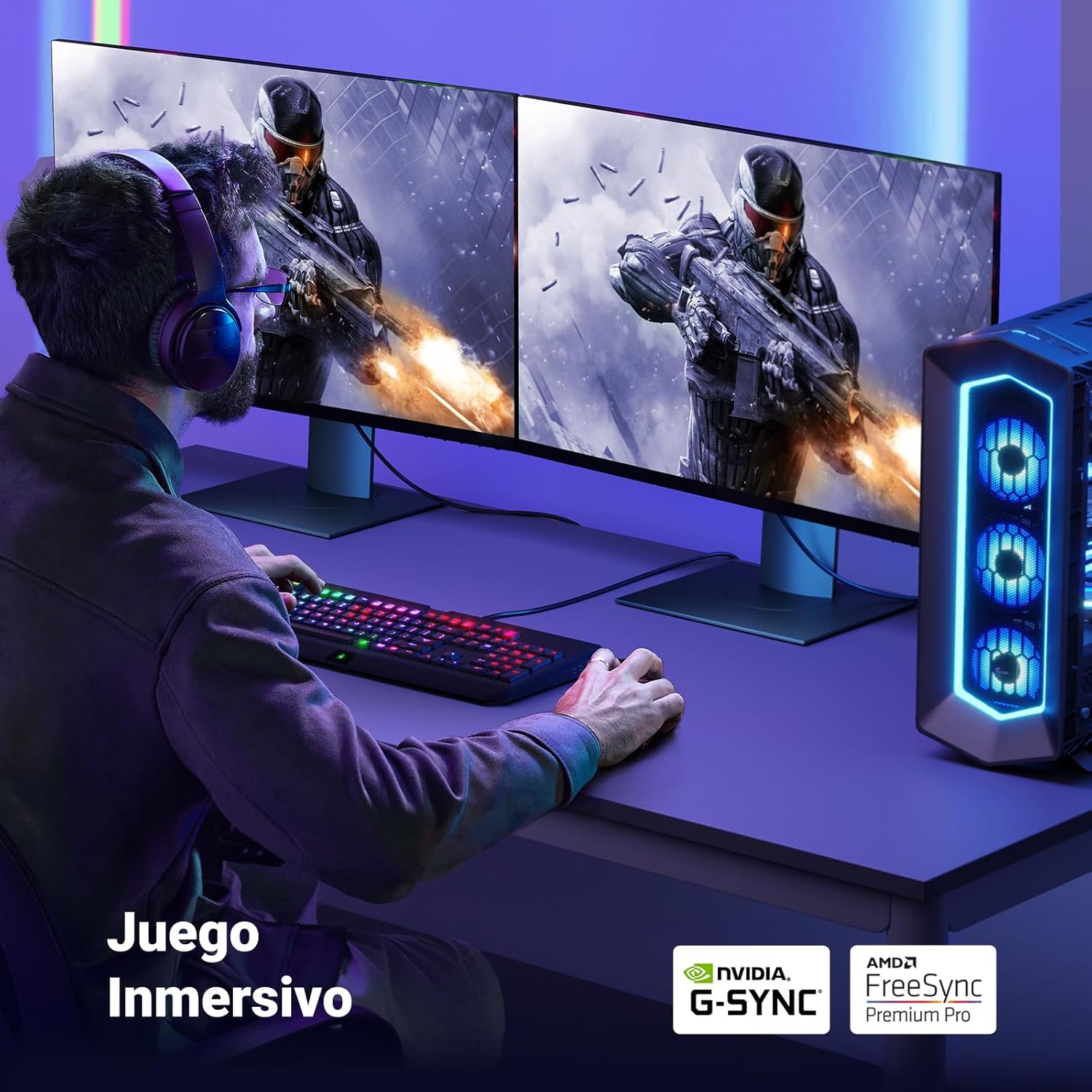 UGREEN Cable DisplayPort 1.4, 8K @60Hz, 4K @144Hz, 32.4 Gbps, VESA, Trenzado, 3 Metros (DP114 - 80393)