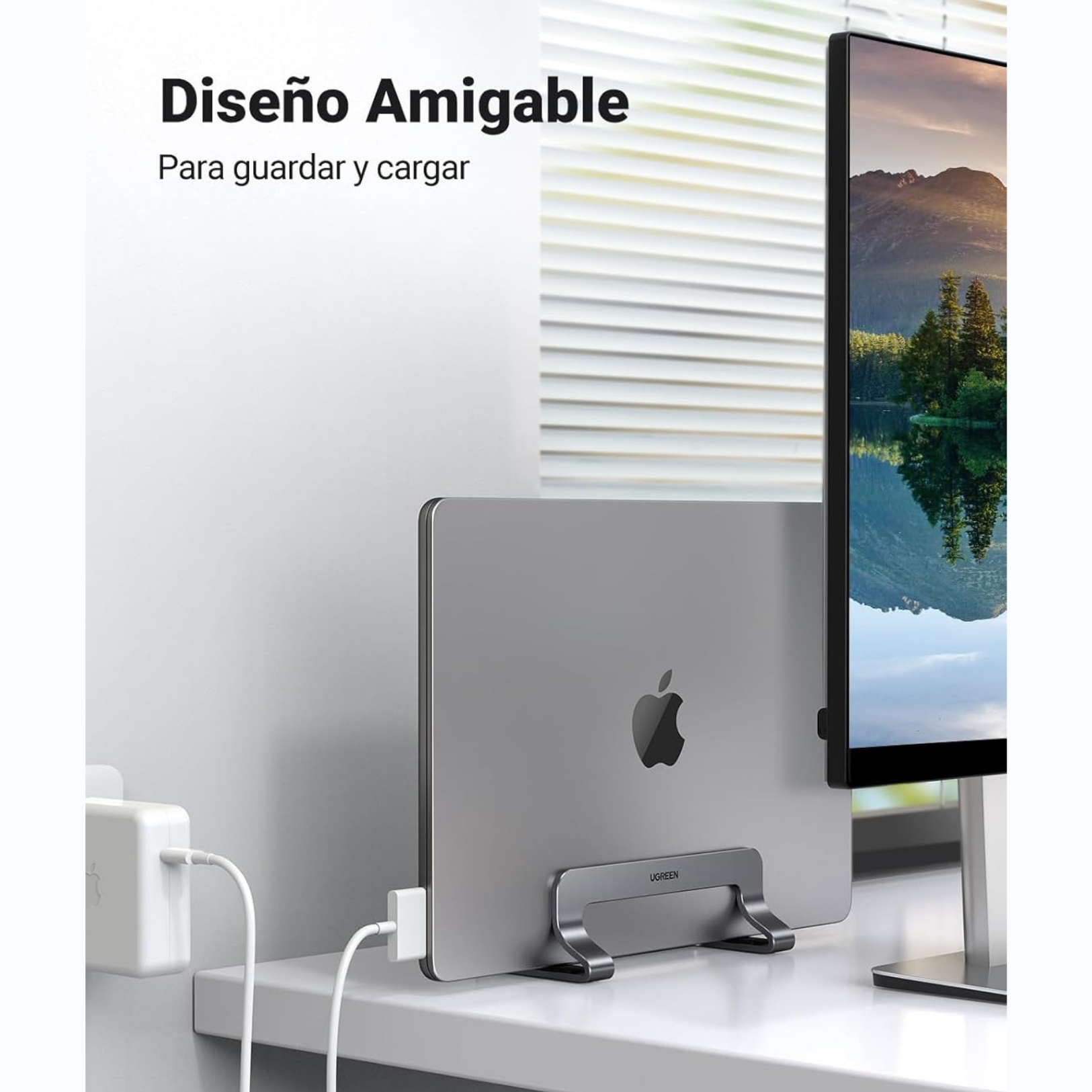 Ugreen Soporte Stand Vertical para Laptop Mac Ipad Tablet (20471)