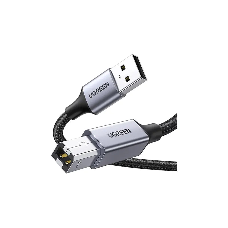 Cable de impresora USB Ugreen US369 de USB-B a USB-A 3 metros (80804)