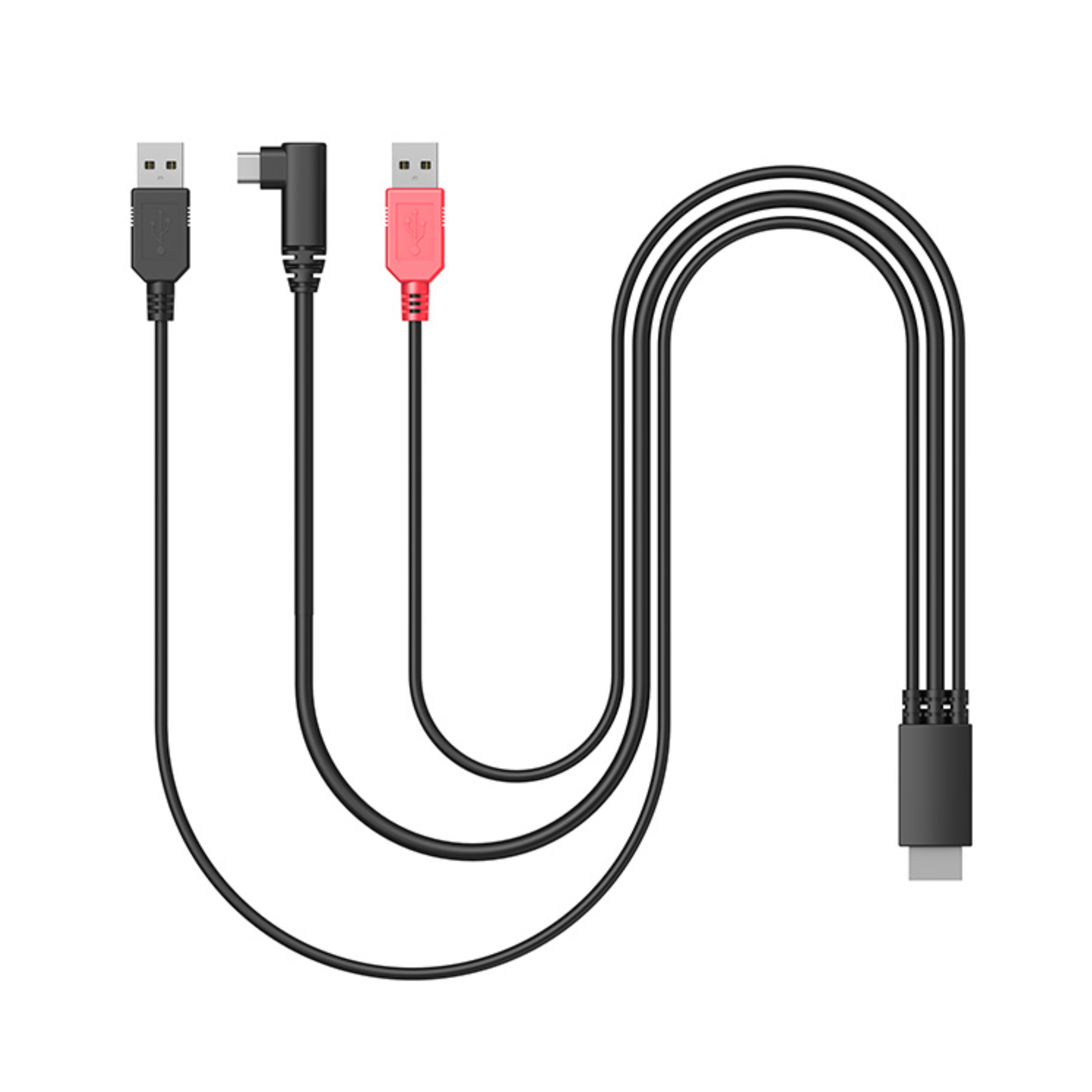 Cable XP-Pen 3 en 1 para Artist 10 2da Gen, Artist 12 2da Gen, Artist 16 2da Gen (AD41)