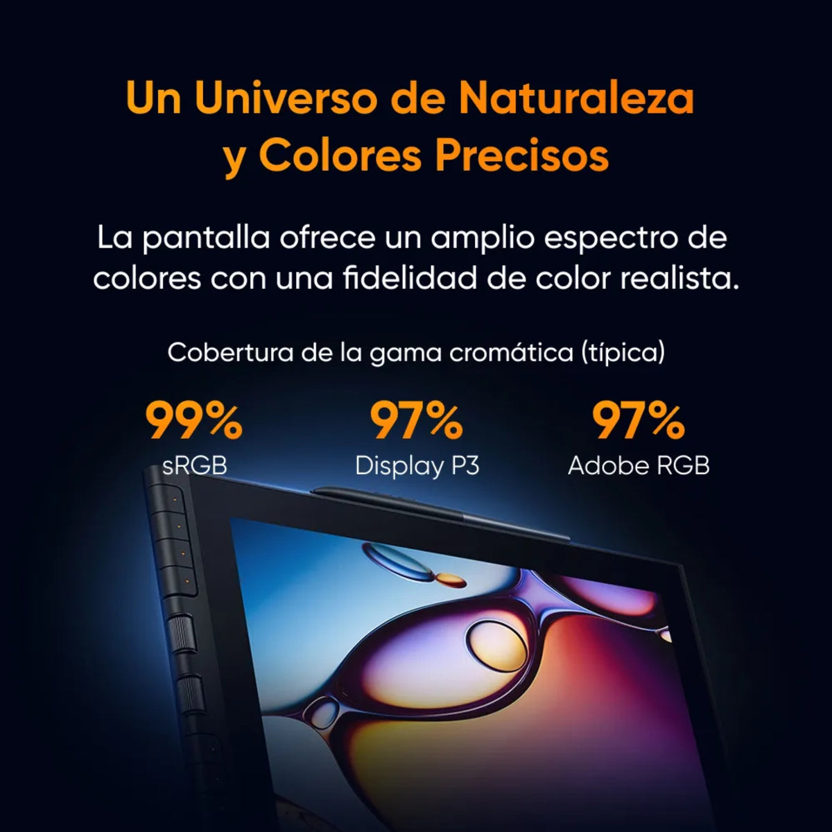 Pantalla Gráfica XP-PEN Artist 12 Gen 3, 11.9" Ful HD, 16384 Niveles de Presión (CD121FH)