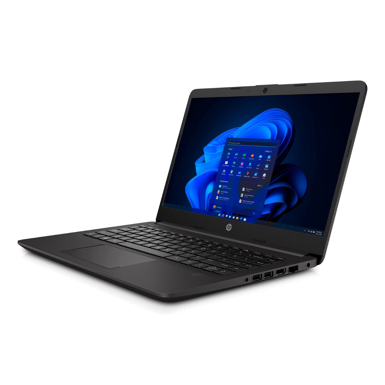 Laptop HP 245 G9 con Windows 11 preinstalado lista para trabajar