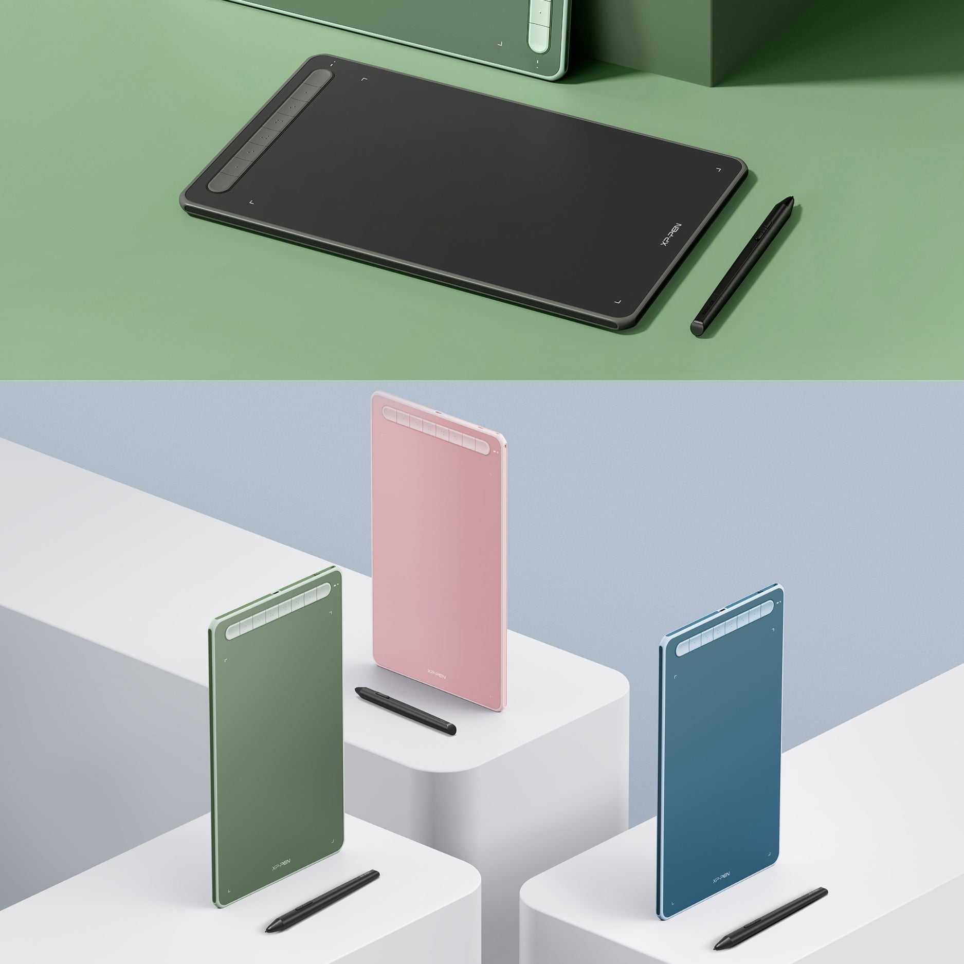 Lápiz XP-PEN X3 Elite PH10B compatible con tabletas gráficas XP-PEN Deco M, MW, L, LW