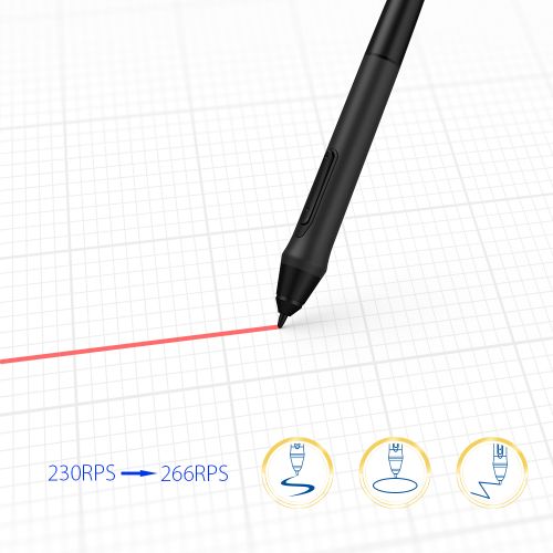 Lápiz XP-Pen P05 para tableta gráfica Star G640s, Deco 01 V2, Deco 03, Deco Mini 7, Deco Fun