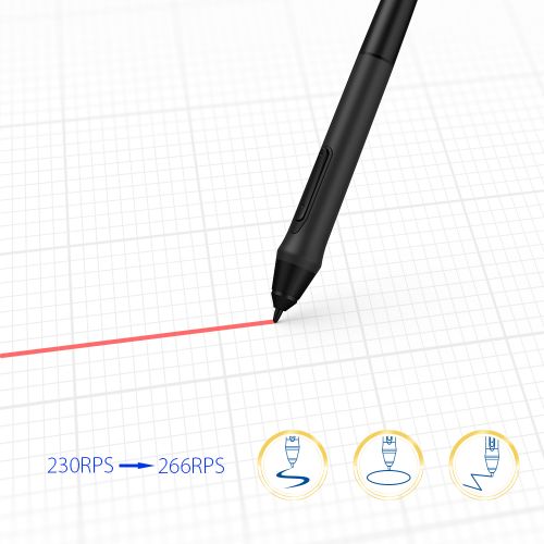 Lápiz para tableta de dibujo XP-Pen P-Pen Star G640s, Deco 01 V2, Deco 03, Deco Mini 7, Deco Fun
