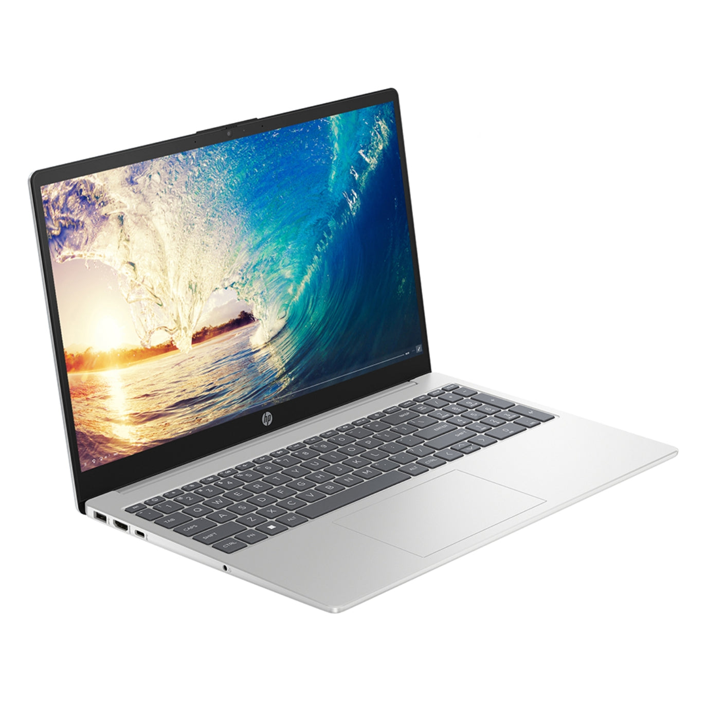 Teclado de la Laptop HP 15-fd0030la Intel Core i5 con diseño ergonómico