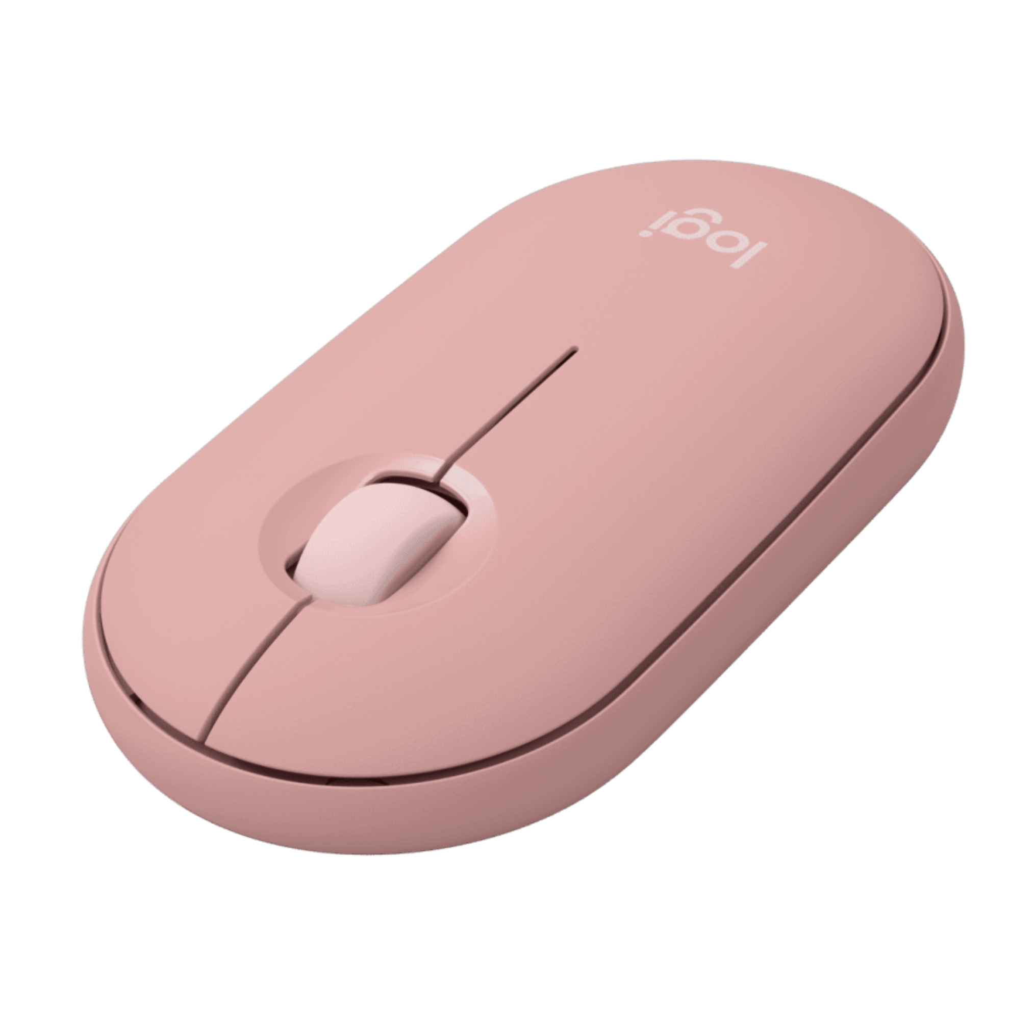 Mouse Inalámbrico/Bluetooth Logitech Pebble 2 M350S Rosa