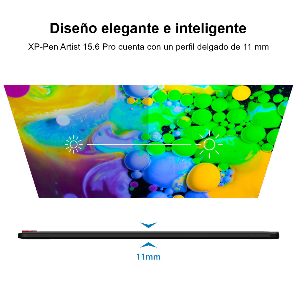 XP-Pen Artist 15.6 Pro Pantalla Gráfica de 15.6" FHD IPS, 94% RGB