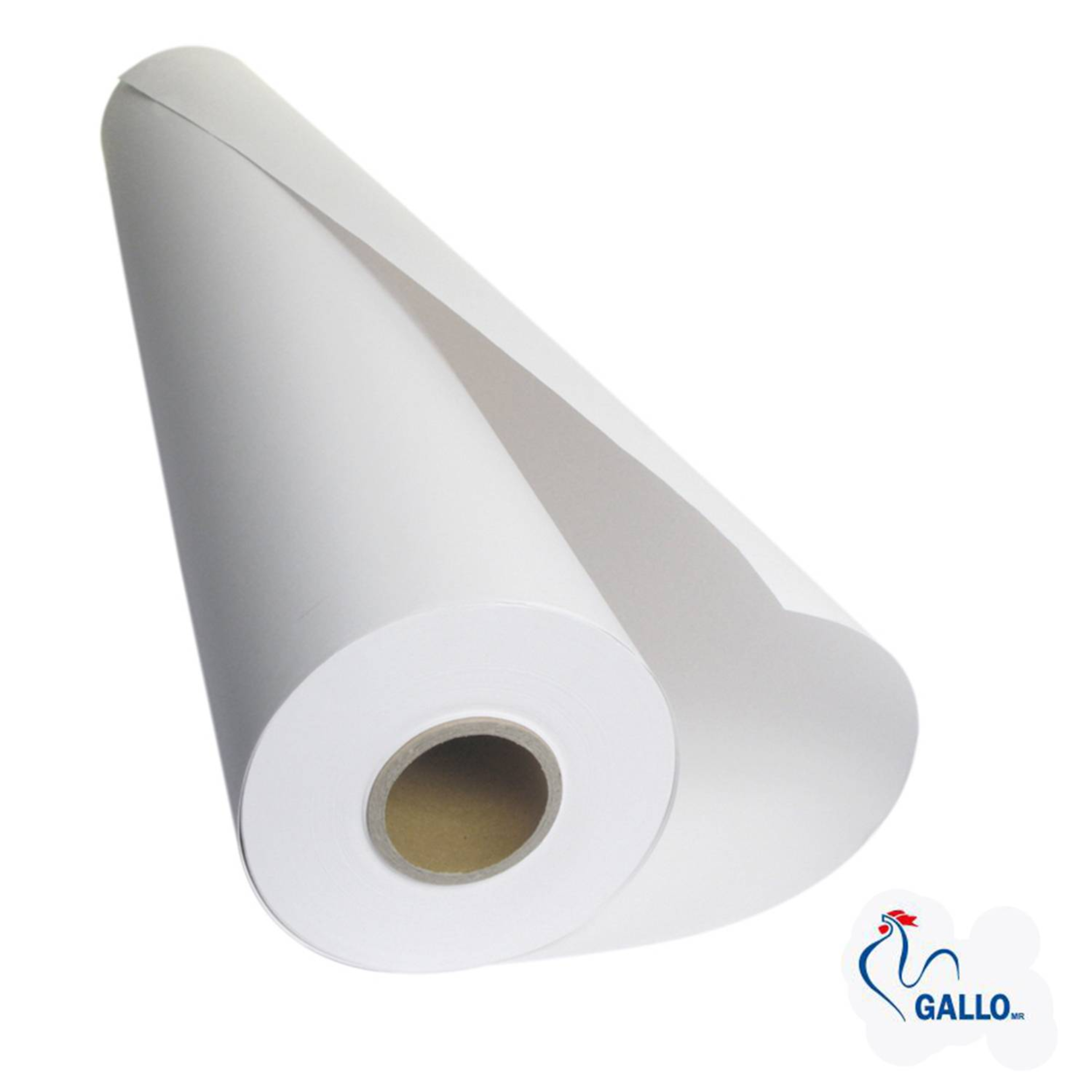 Rollo de papel para plotter A1, Gallo 90 Gr, 45 mts, 24" (61 cm)