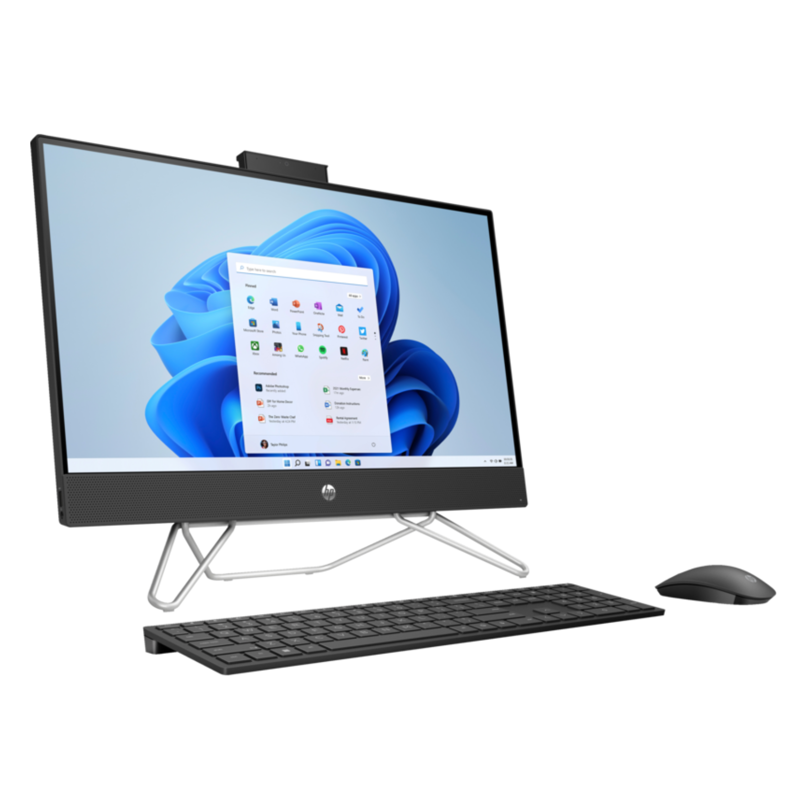 PC HP Todo en Uno 24-cb1023la Core i3-1215U 8GB RAM, SSD 512GB, 23.8" FHD, Windows 11 (A47BYLA)