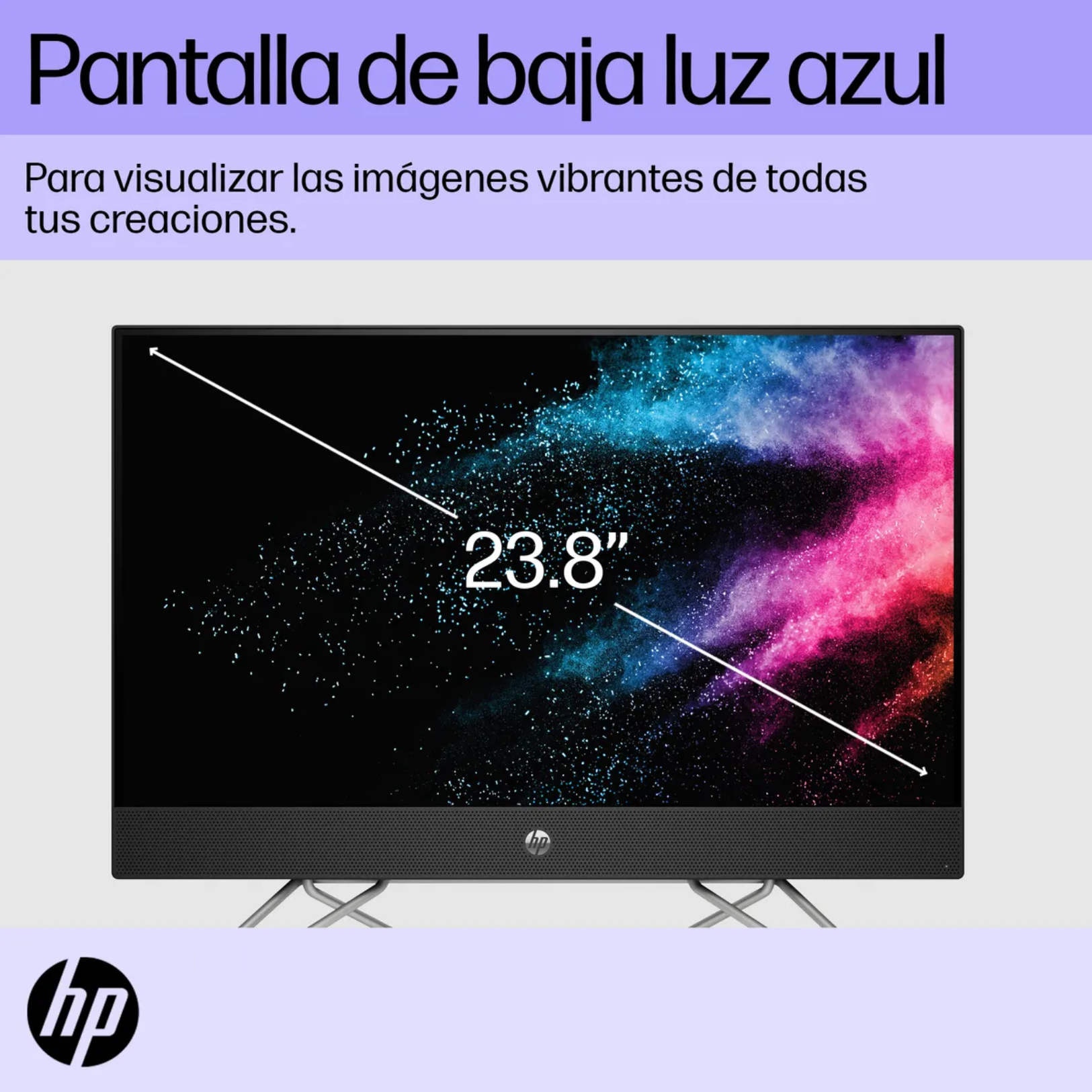 PC All in One HP 24-cb1023la Core i3-1215U 8GB RAM, SSD 512GB, 23.8" FHD, Windows 11 (A47BYLA)