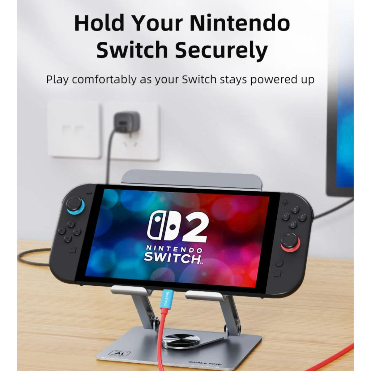 Soporte CABLETIME CS23G compatible con Nintendo Switch