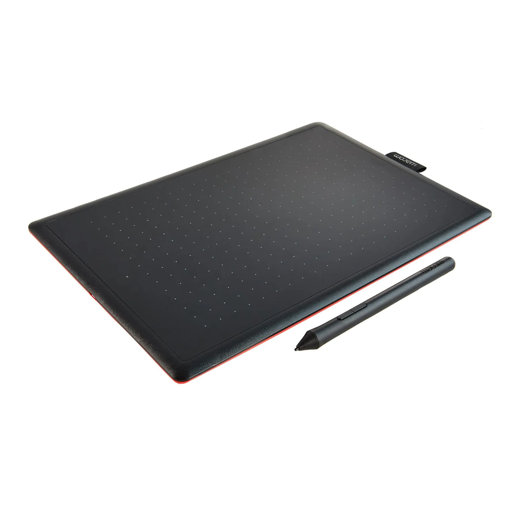 Vista lateral de la tableta grafica Wacom One by Wacom