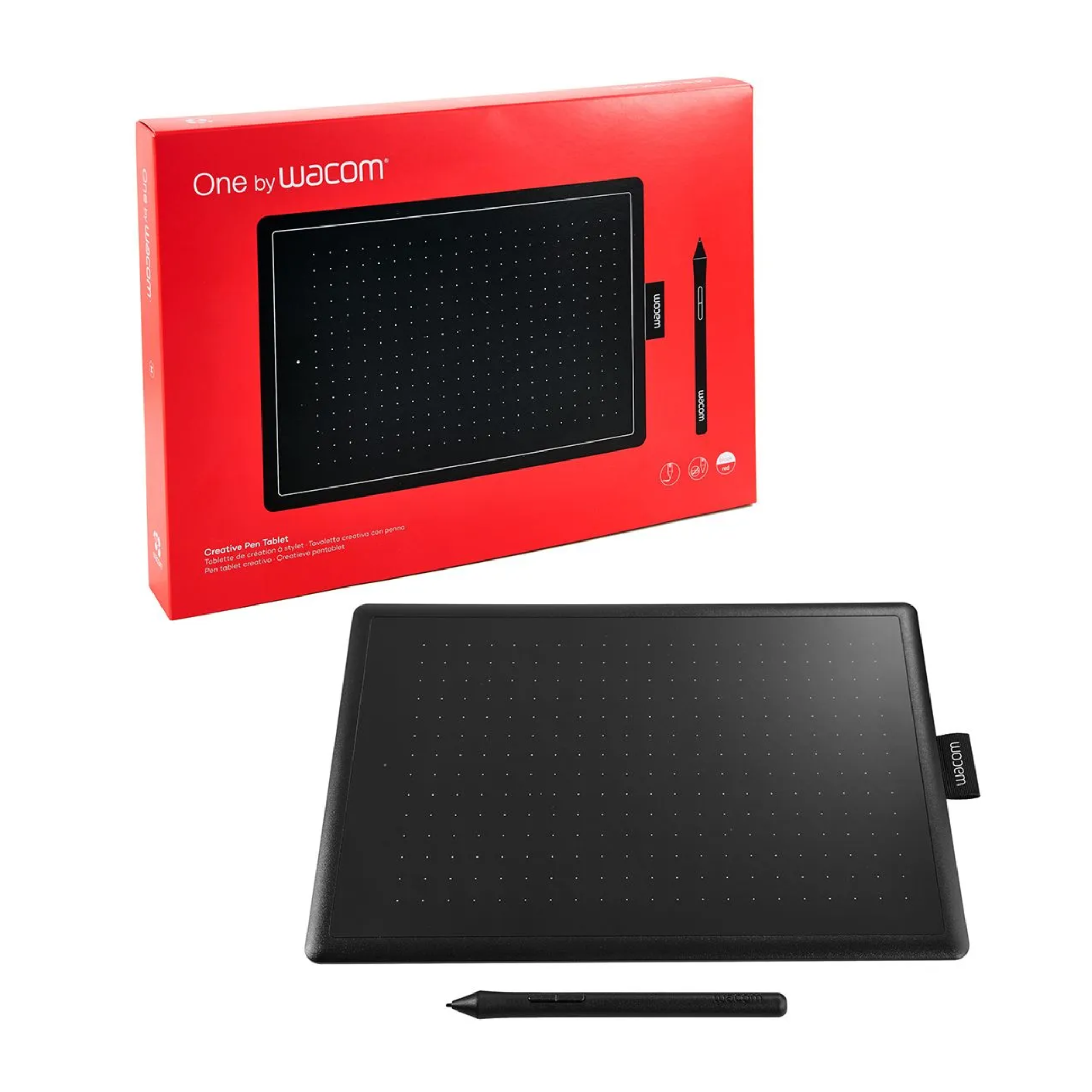 Caja de la tableta gráfica One By Wacom
