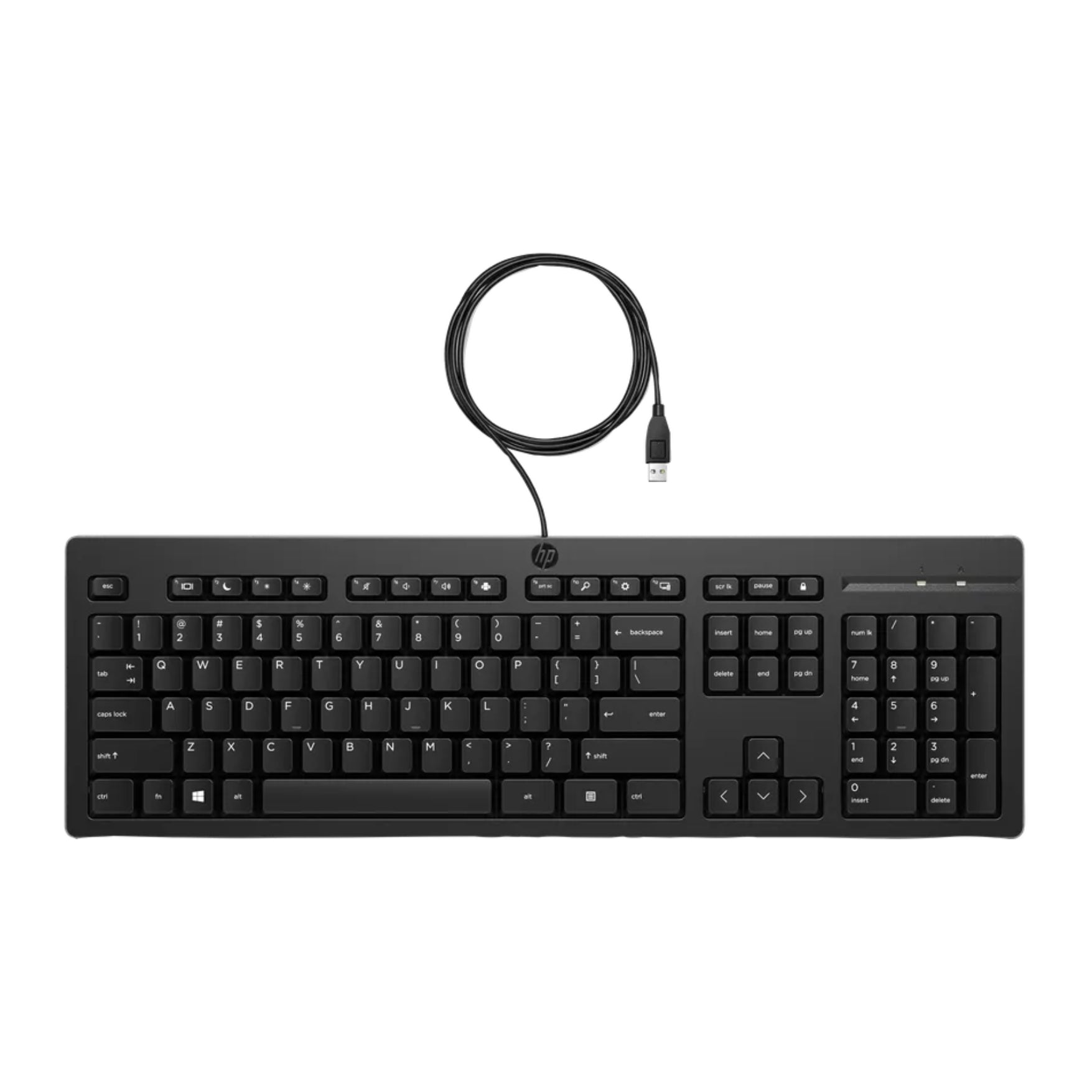 Teclado y Mouse USB HP 225 Negro en Español (286J4AA)