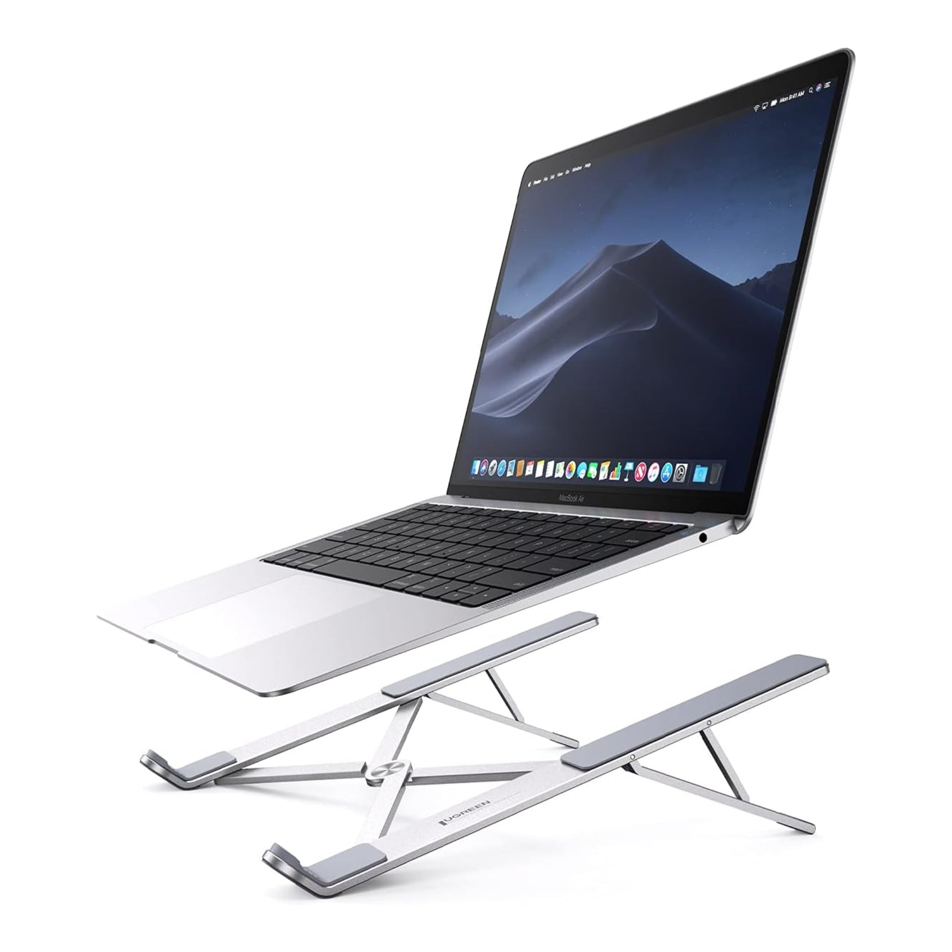 UGREEN Soporte portátil de aluminio, ajustable, plegable, para Laptop, Tablet, iPad, MacBook de 8" a 17.3" pulg. (LP451 - 40289)