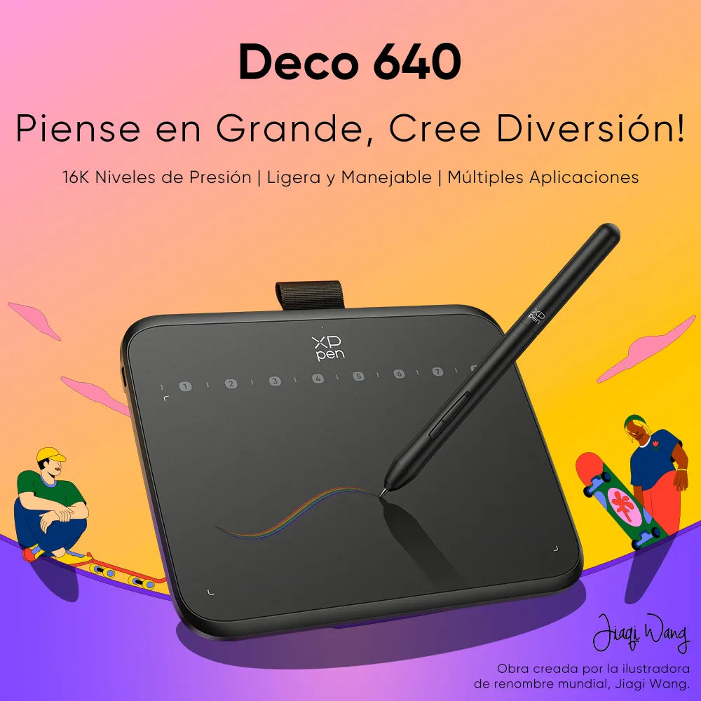 Tableta Gráfica XP-Pen Deco 640