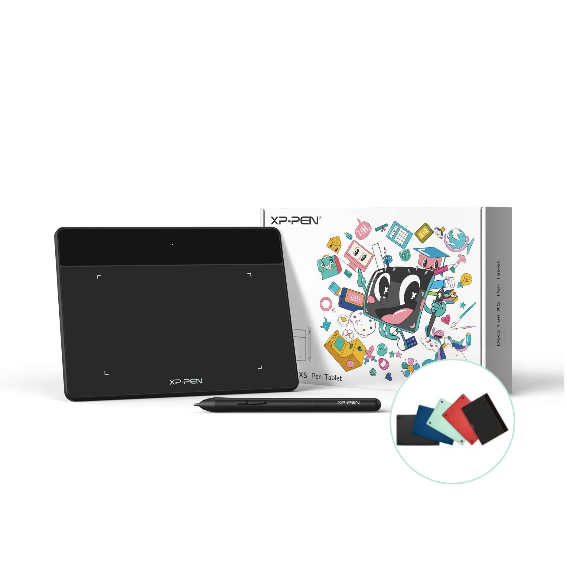 Caja Presentacion XP-Pen Deco Fun XS 4 Colores