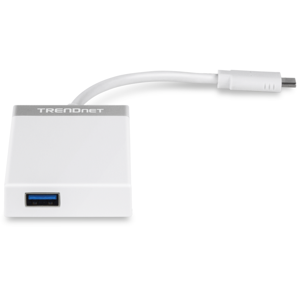 Hub adaptador USB-C a USB 3.0 4-en-1 TRENDnet TUC-H4E