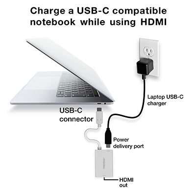 Adaptador USB-C a HDMI 4k TRENDnet TUC-HDMI2