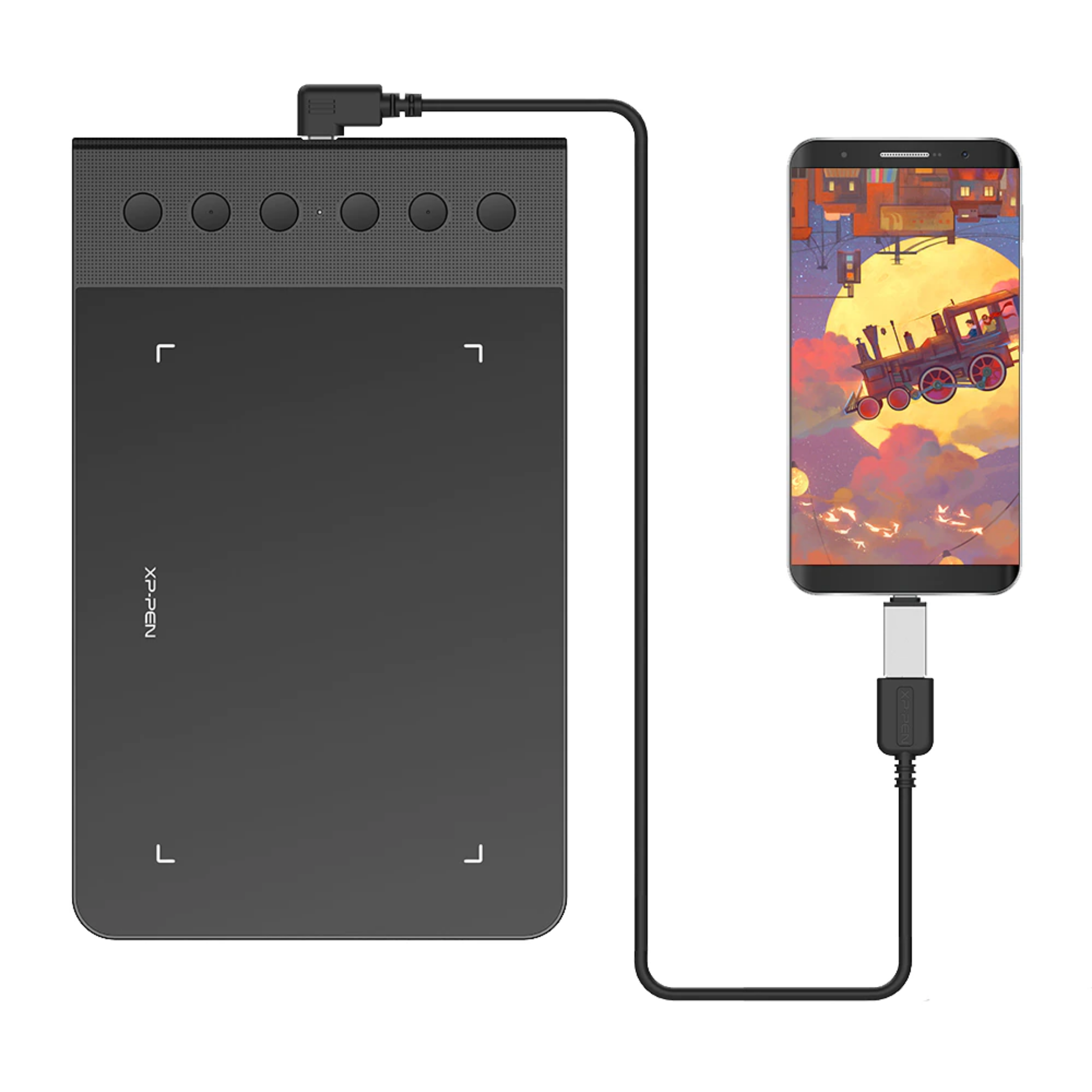 Kit de Adaptadores OTG XP-Pen para Deco Fun, Deco Series (AC59)